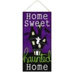 Halloween Haunted Home Sign