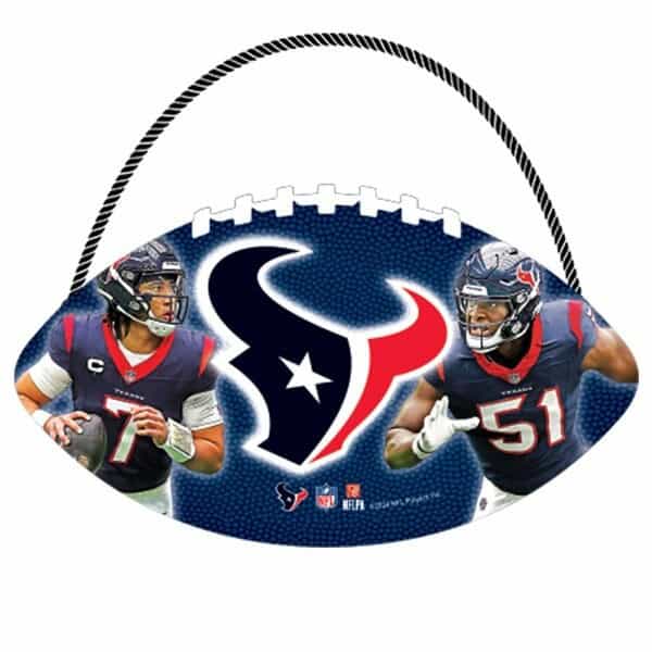 Houston Texans Football Ornament